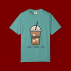 Positive Iced Coffee T-Shirt — Mind • Vibes • Life Graphic Tee
