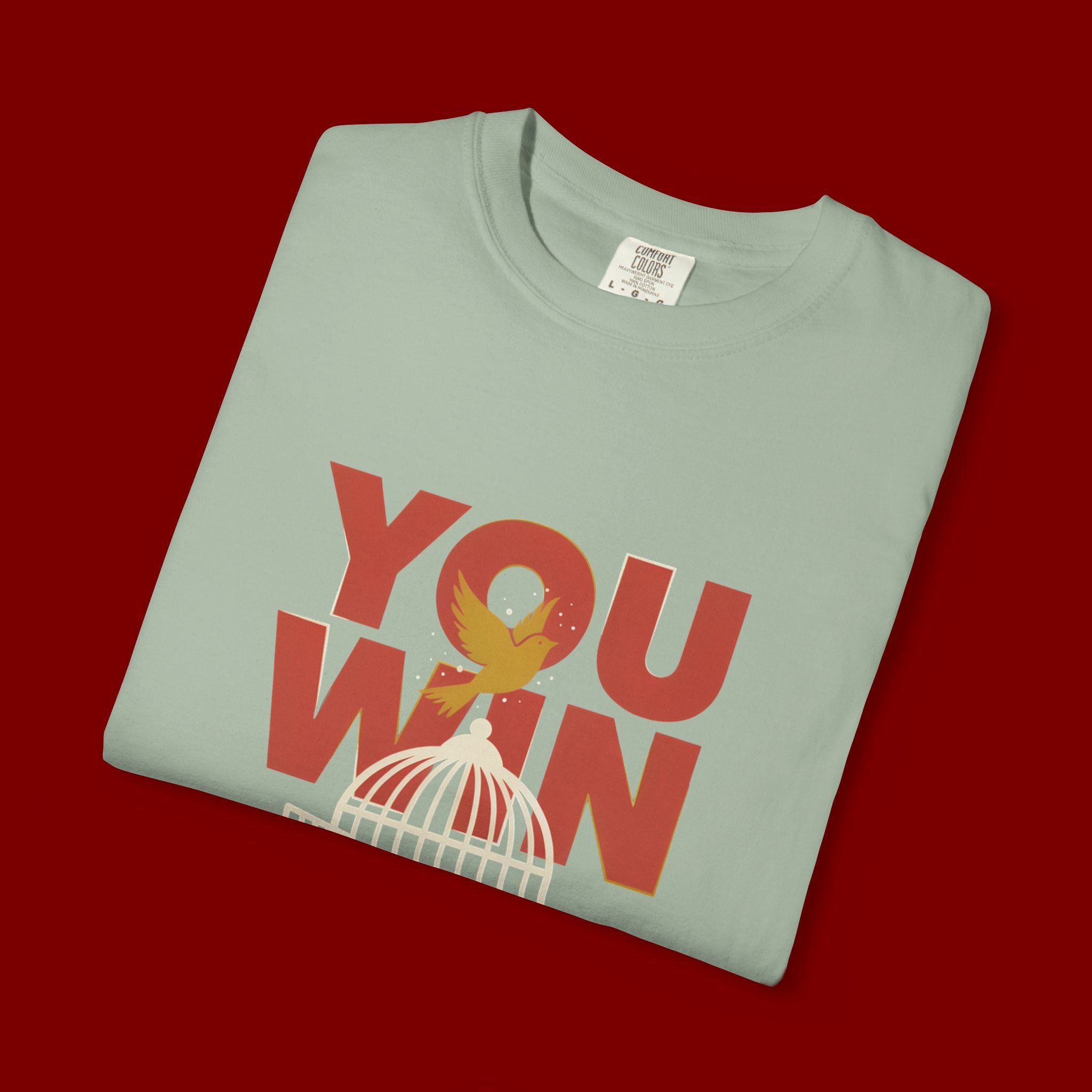 T-Shirt — "You Win When You Pray" Inspirational Faith Graphic Tee