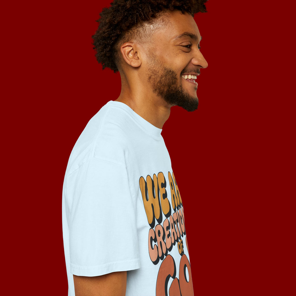 We Are Creations of God T-Shirt — Retro Faith Graphic Tee