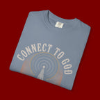 Connect to God T-Shirt — "The Password Is Prayer" Christian Faith Graphic Tee