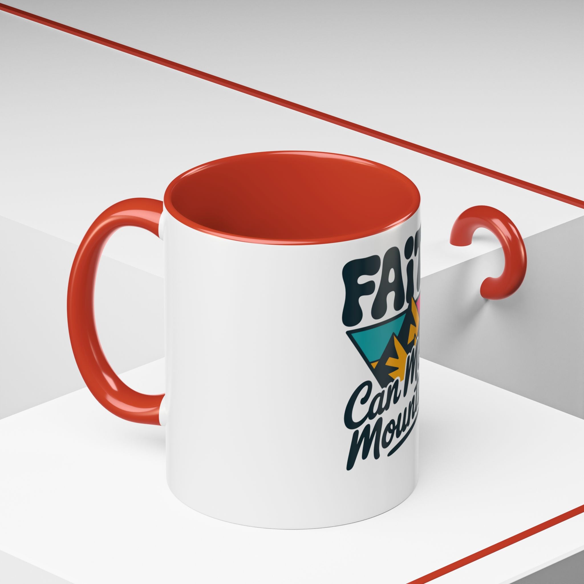 Faith Can Move Mountains Coffee Mug