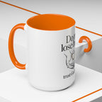 Do Not Lose Heart Accent Coffee Mug — Trust God’s Plan Inspirational Christian Mug