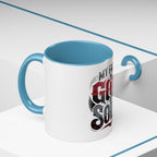 Faith Mug - "My Faith in God is Solid" Christian Coffee Cup (11/15oz)