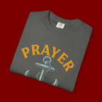Prayer Anchor T-Shirt — "Prayer: The Most Powerful Weapon of a Believer" Christian Faith Tee