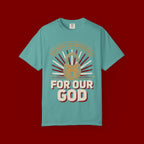 Nothing Is Impossible For Our God T-Shirt — Christian Faith Graphic Tee