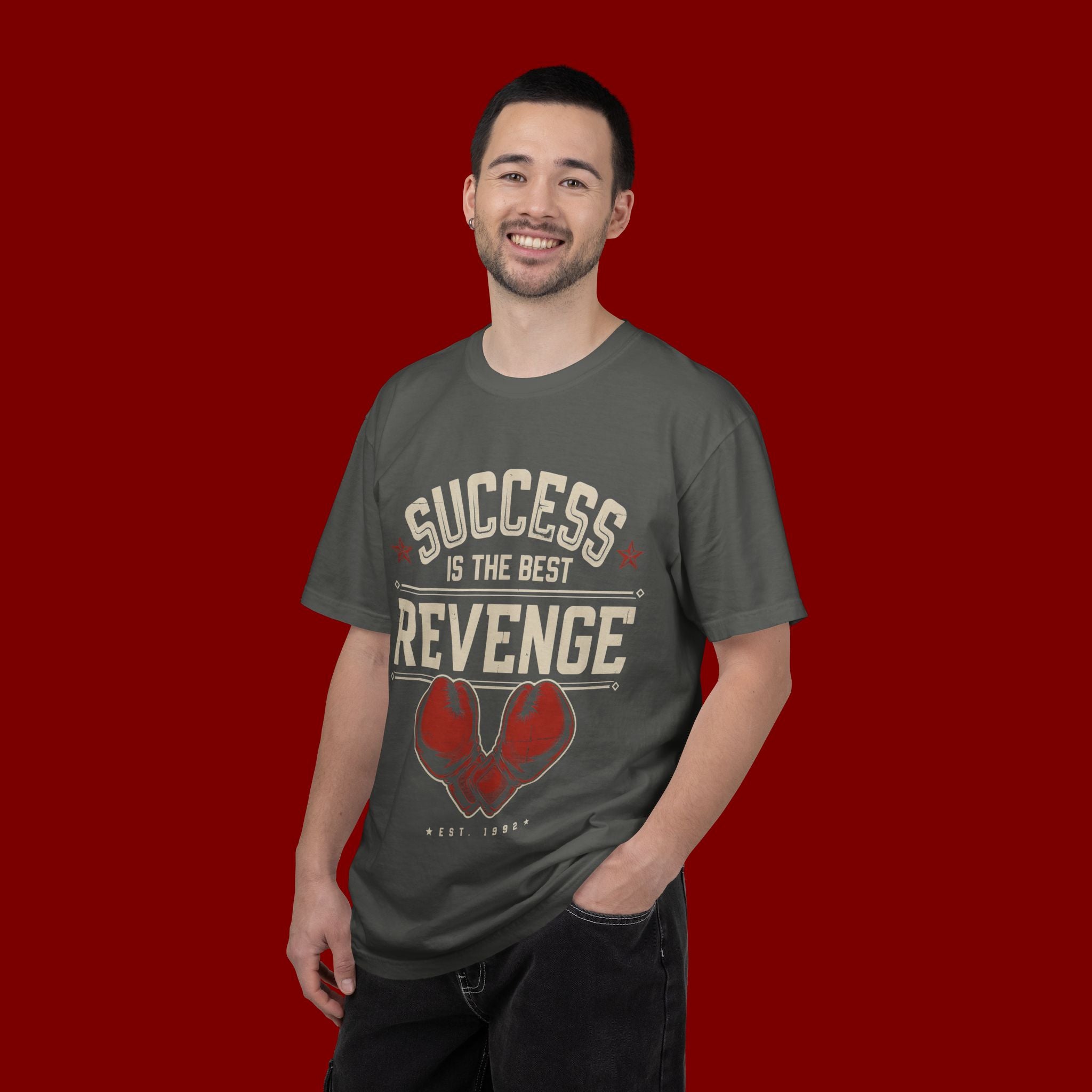 Success Is The Best Revenge T-Shirt — Motivational Graphic Tee