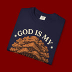 God Is My Strength T-Shirt — Tree Faith Graphic Tee