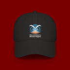 Inspirational 'When God Steps In Miracles Happen' Low Profile Baseball Cap