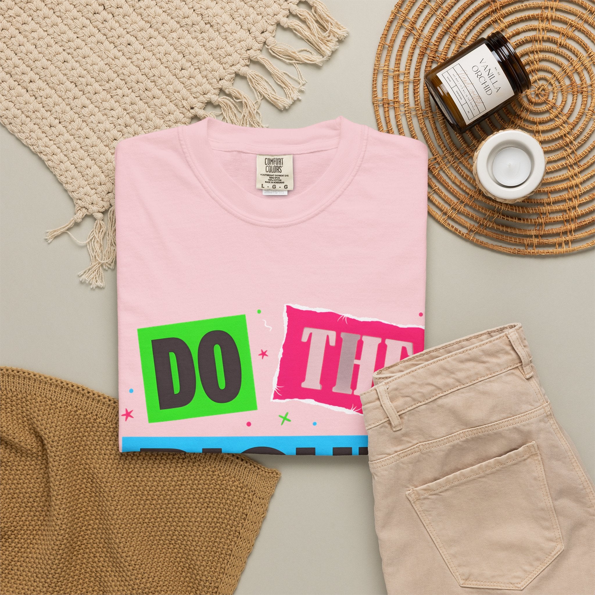 Do The Right Thing T-Shirt — Bold Retro Graphic Tee