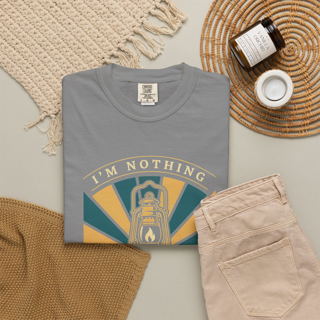 I'm Nothing Without God T-Shirt — Faith Lantern Christian Tee