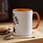 Good Vibes Only Coffee Mug - Retro Sun Cartoon Accent Mug (11/15oz)