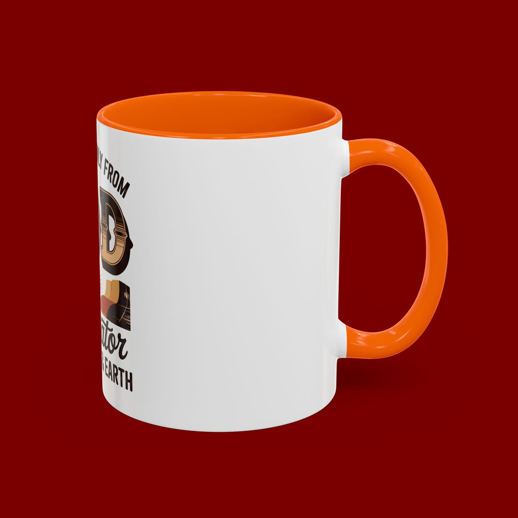 God-Themed Accent Coffee Mug – "My Help Is Only From God, The Creator of Heavens & Earth"