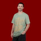All Strength Comes From God T-Shirt — Christian Faith Graphic Tee