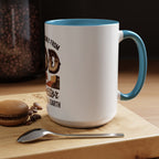 God-Themed Accent Coffee Mug – "My Help Is Only From God, The Creator of Heavens & Earth"