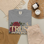 Trust God's Plan Floral T-Shirt — Inspirational Christian Tee