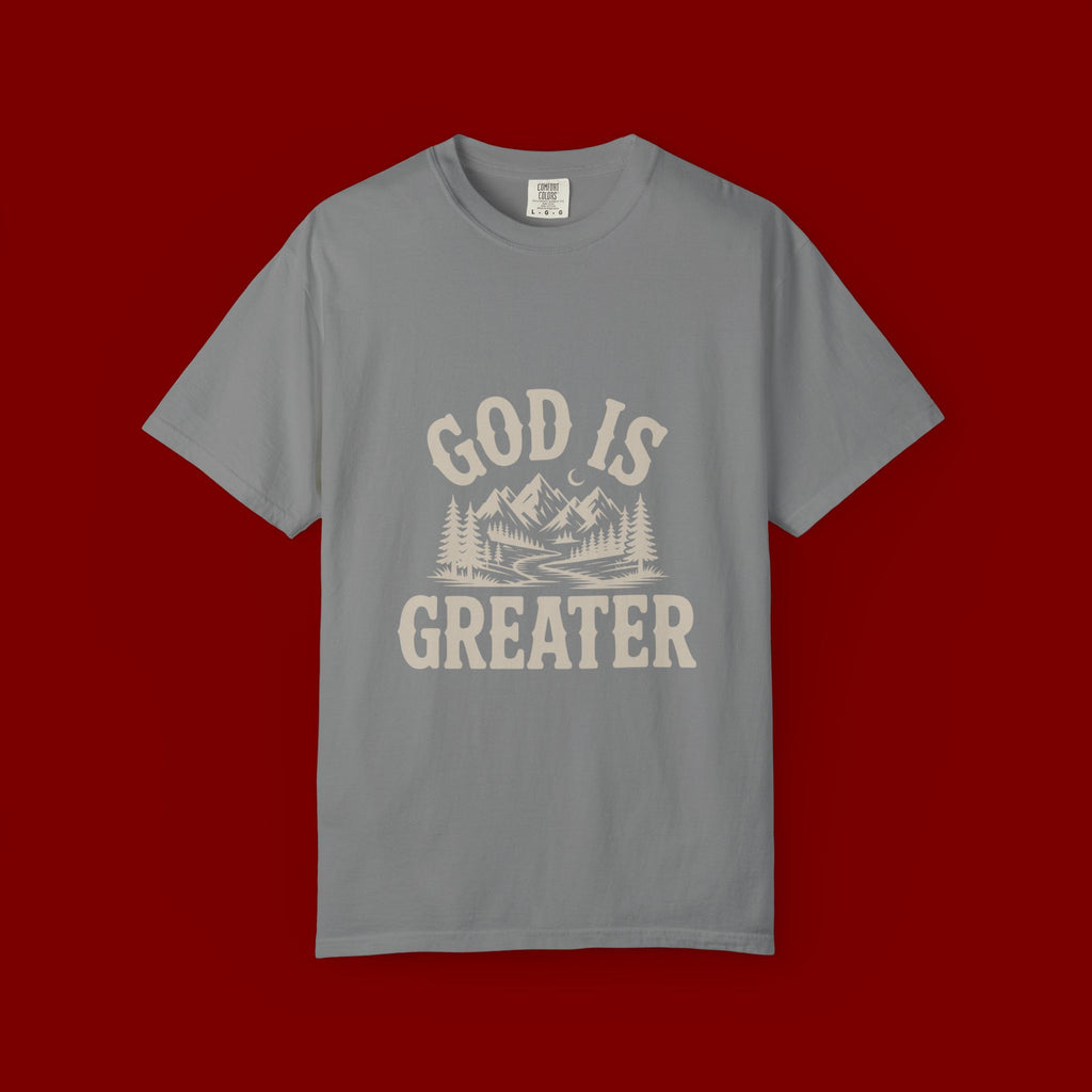 God Is Greater Mountain T-Shirt