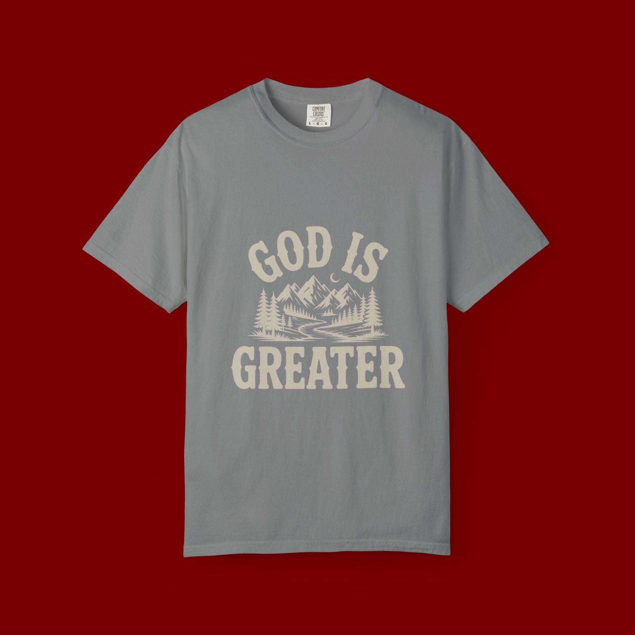God Is Greater Mountain T-Shirt