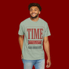 TIME Never Comes Again T-Shirt — Vintage Ticket Graphic Tee