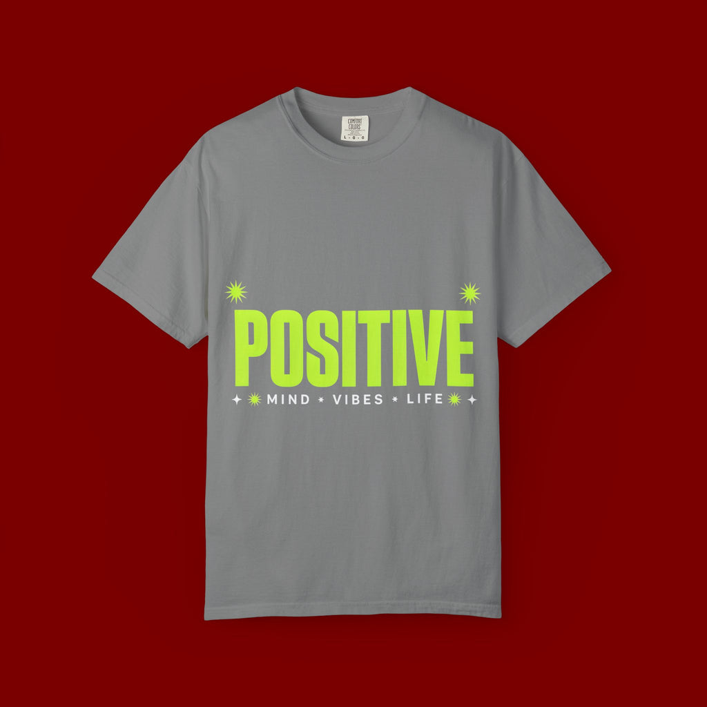 Positive Mind Vibes T-Shirt — Graphic Motivational Tee