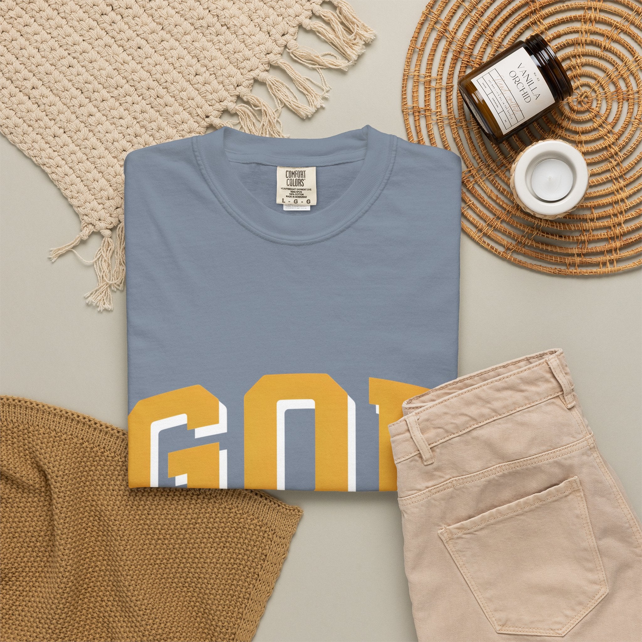 God Is My Strength T-Shirt — Faith Christian Graphic Tee