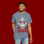 Faith Anchor T-Shirt — “I’m Nothing Without God” Christian Tee