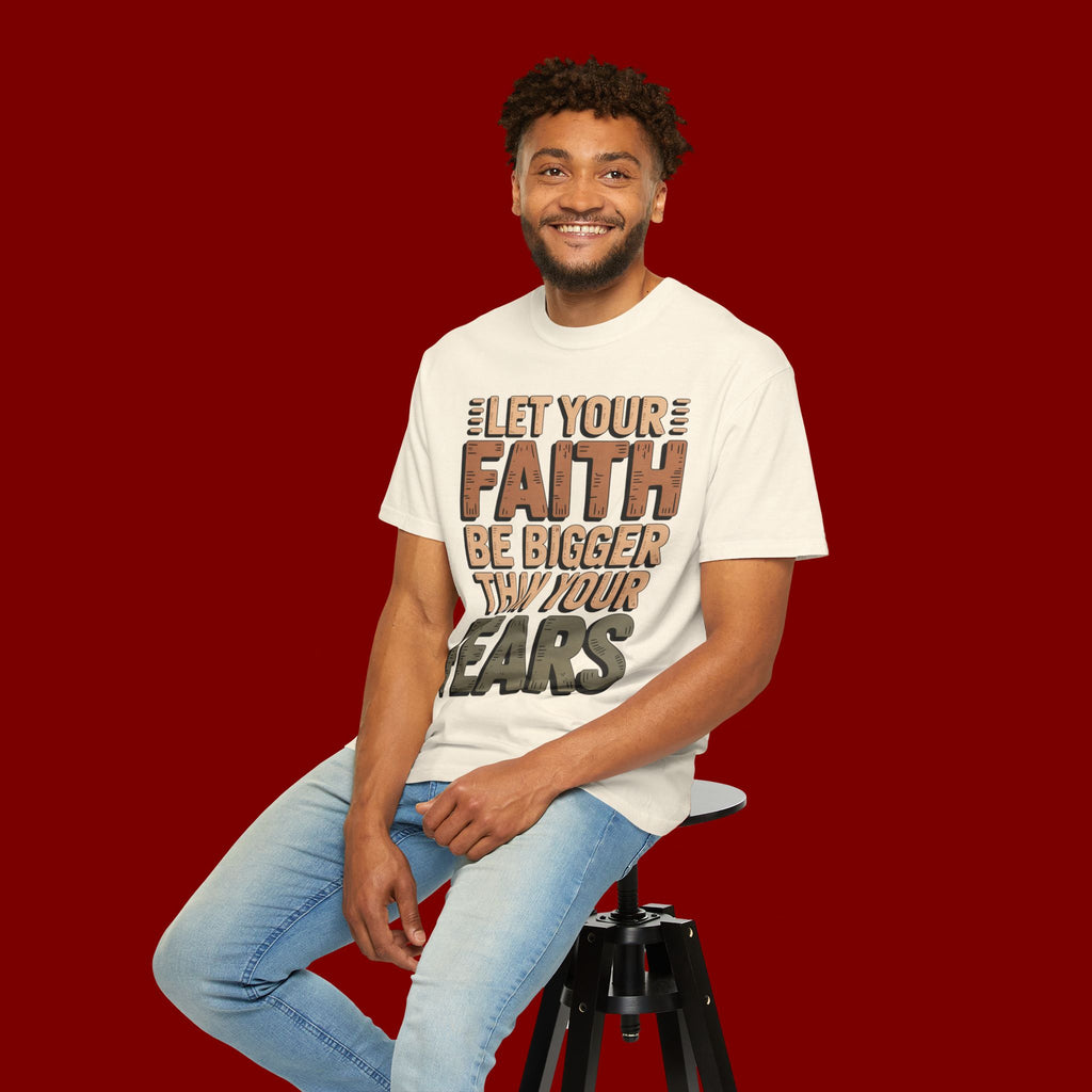 Faith Over Fear T-Shirt — Inspirational Christian Graphic Tee