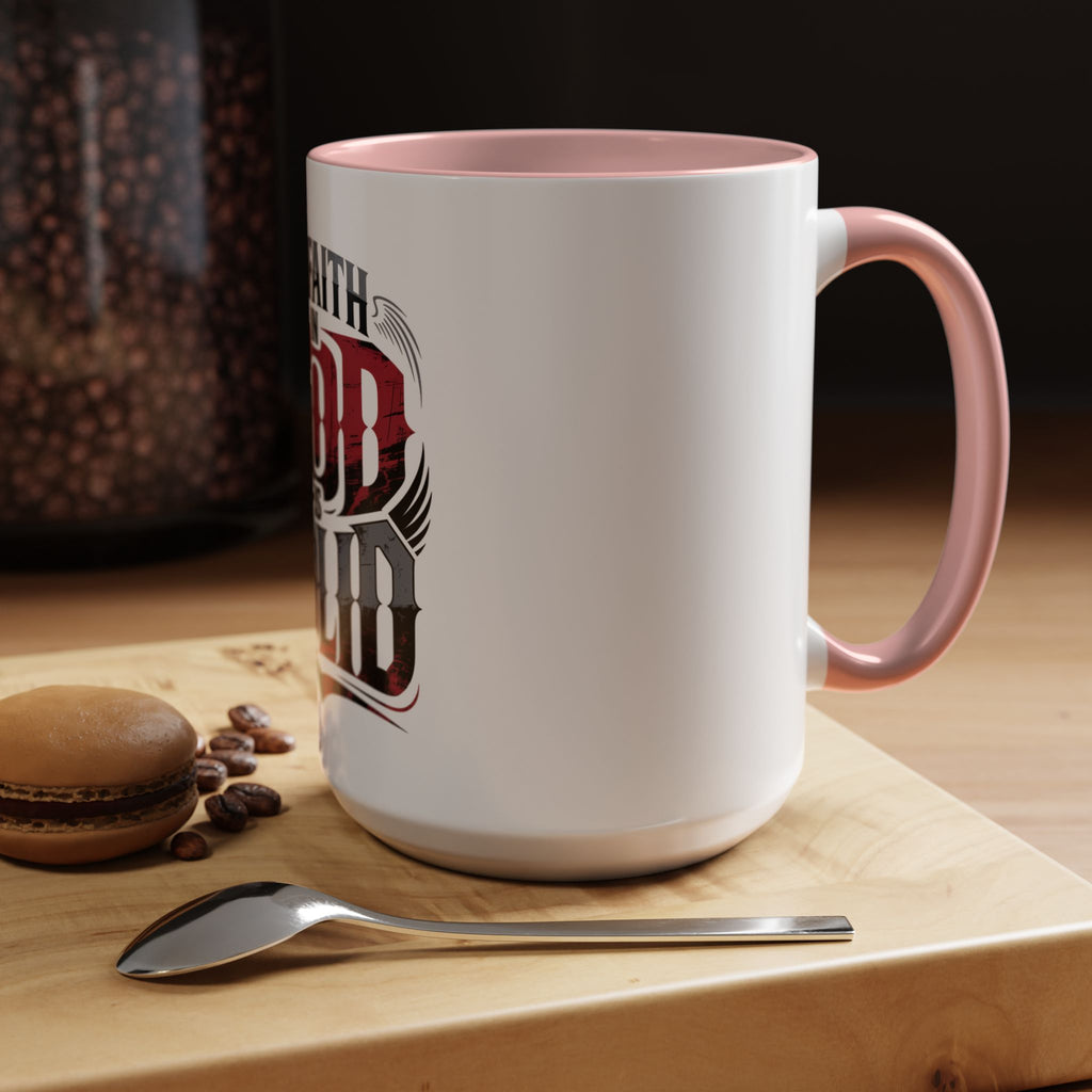 Faith Mug - "My Faith in God is Solid" Christian Coffee Cup (11/15oz)