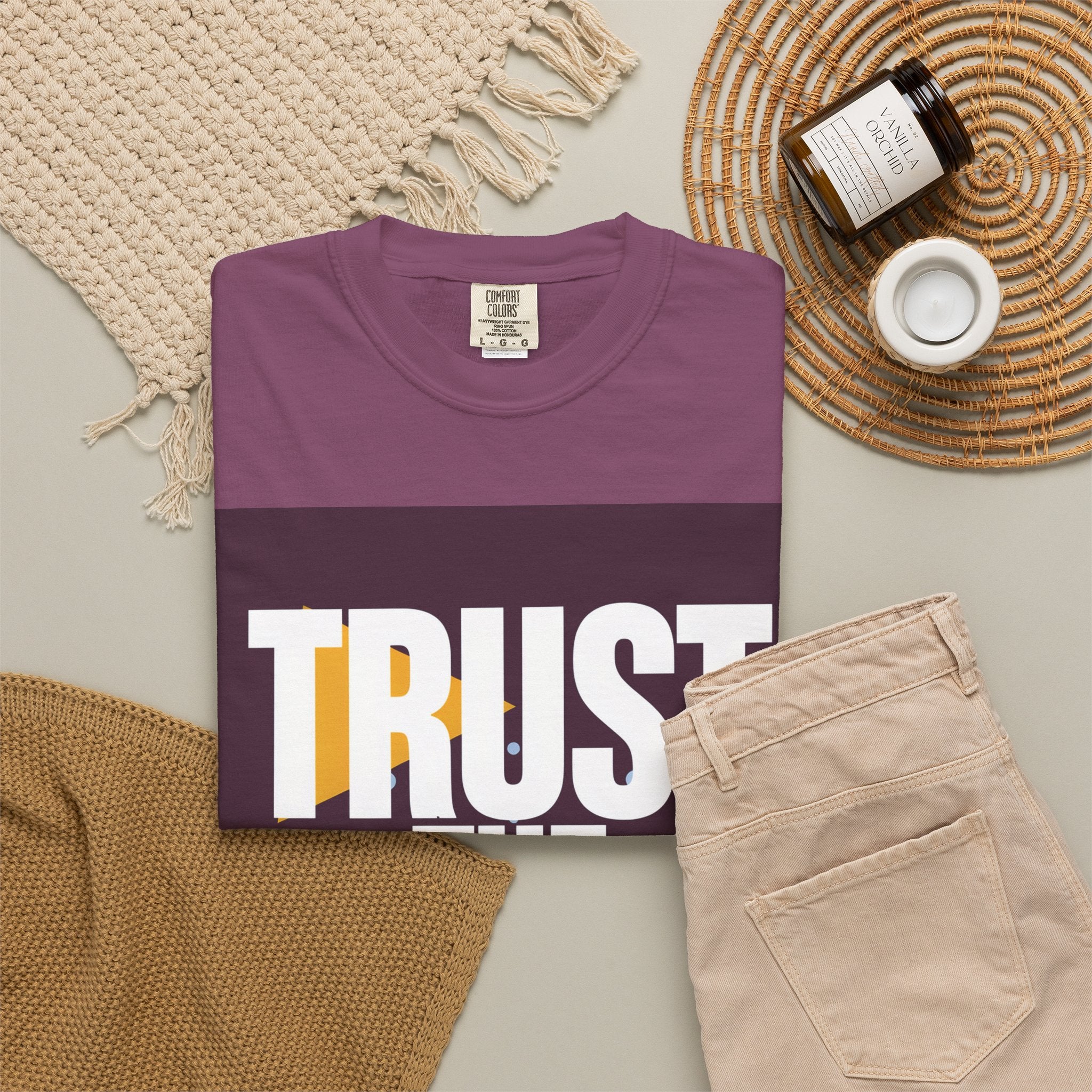 Trust The Process T-Shirt — Motivational Graphic Tee