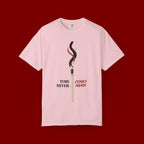Matchstick Graphic T-Shirt — “Time Never Comes Again” Vintage-Inspired Tee