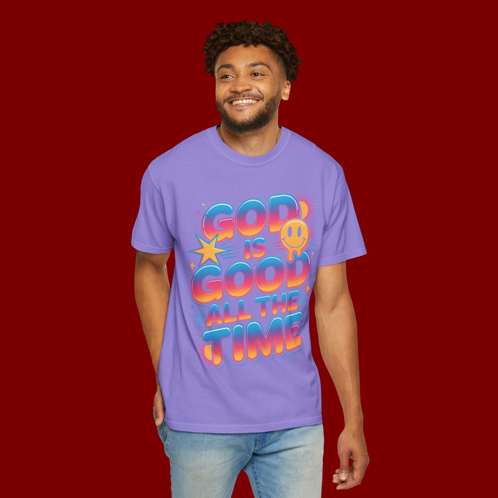 God Is Good All The Time T-Shirt — Positive Christian Graphic Tee