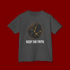Keep The Faith Kids Tee — Kintsugi Stone Inspirational Children's T-Shirt