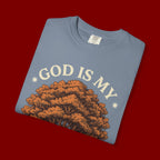 God Is My Strength T-Shirt — Tree Faith Graphic Tee