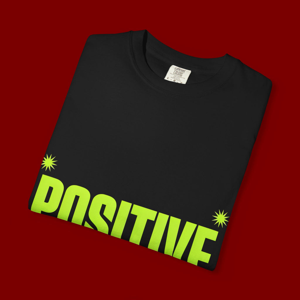 Positive Mind Vibes T-Shirt — Graphic Motivational Tee