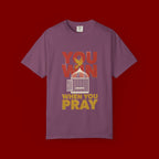 T-Shirt — "You Win When You Pray" Inspirational Faith Graphic Tee