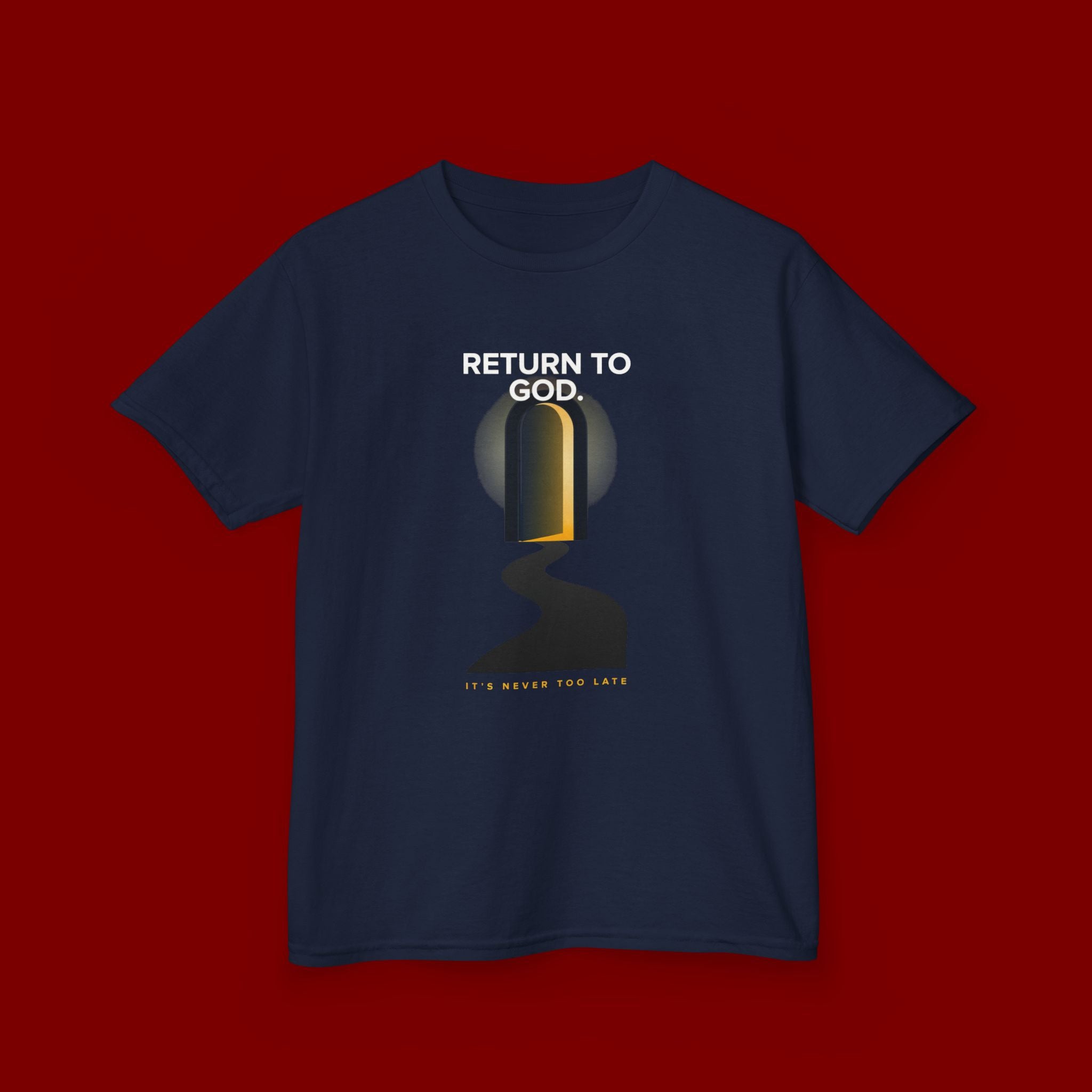 Kids T‑Shirt — "Return to God" Spiritual Graphic Tee