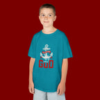 Kids Anchor T‑Shirt – "I'm Nothing Without God" Christian Tee for Boys & Girls