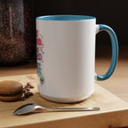 Be Good. Do Good. Feel Good. Accent Coffee Mug — Inspirational Positive Vibes Ceramic Mug (11/15 oz)