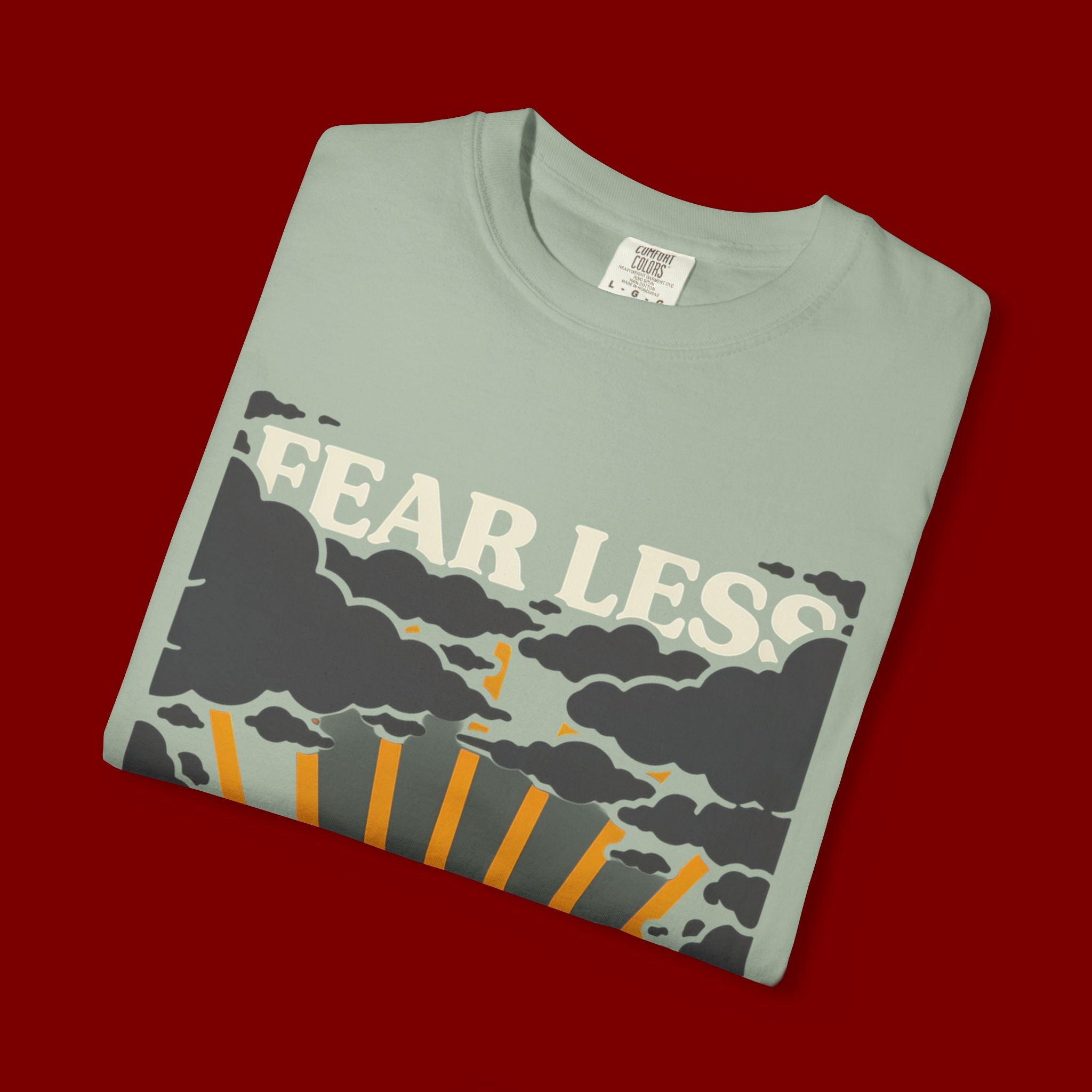 Fear Less Pray More T-Shirt — Inspirational Christian Graphic Tee