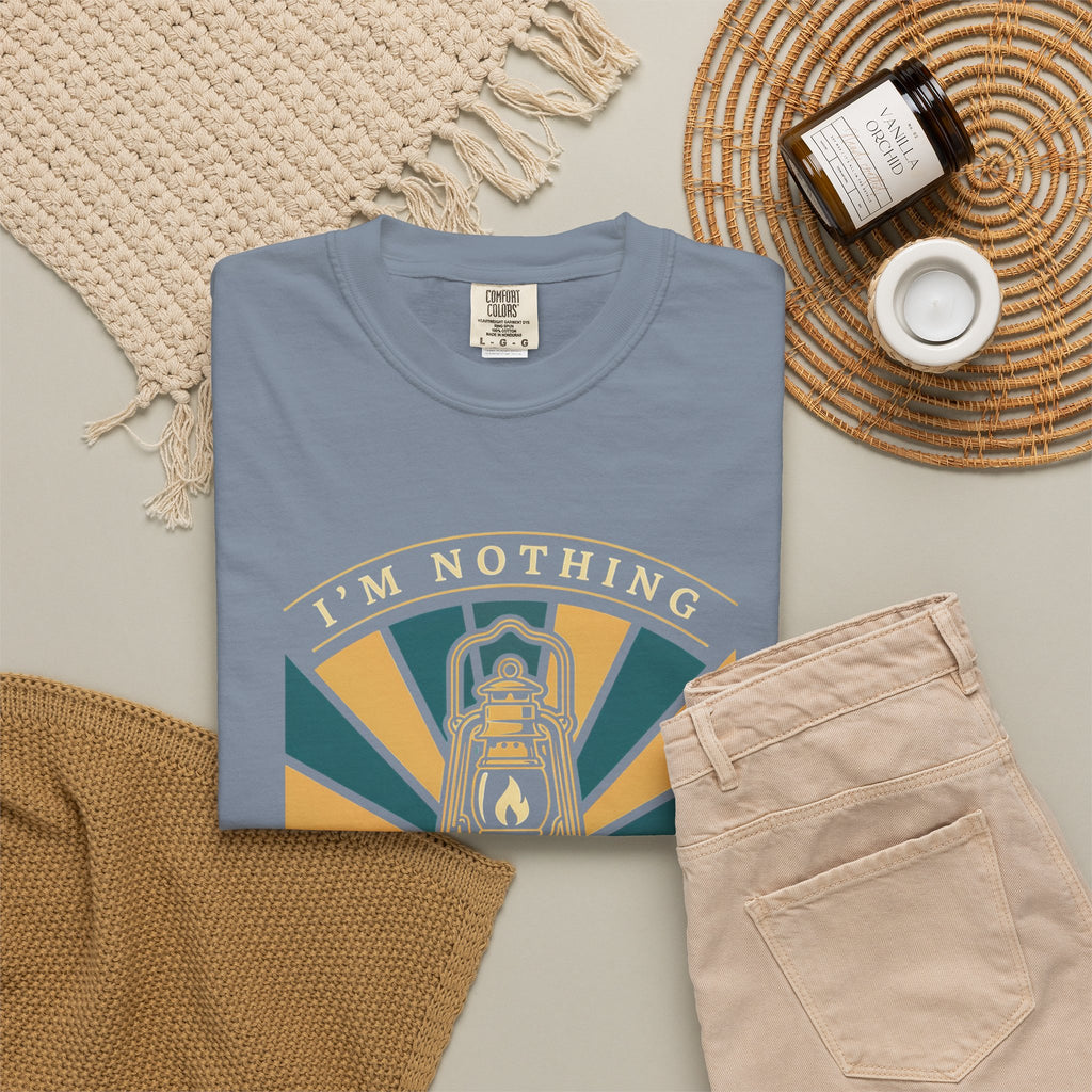 I'm Nothing Without God T-Shirt — Faith Lantern Christian Tee