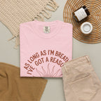 Praise the Lord T-Shirt — Christian Faith Tee with 'As Long As I'm Breathing I've Got a Reason to Praise the Lord' Design