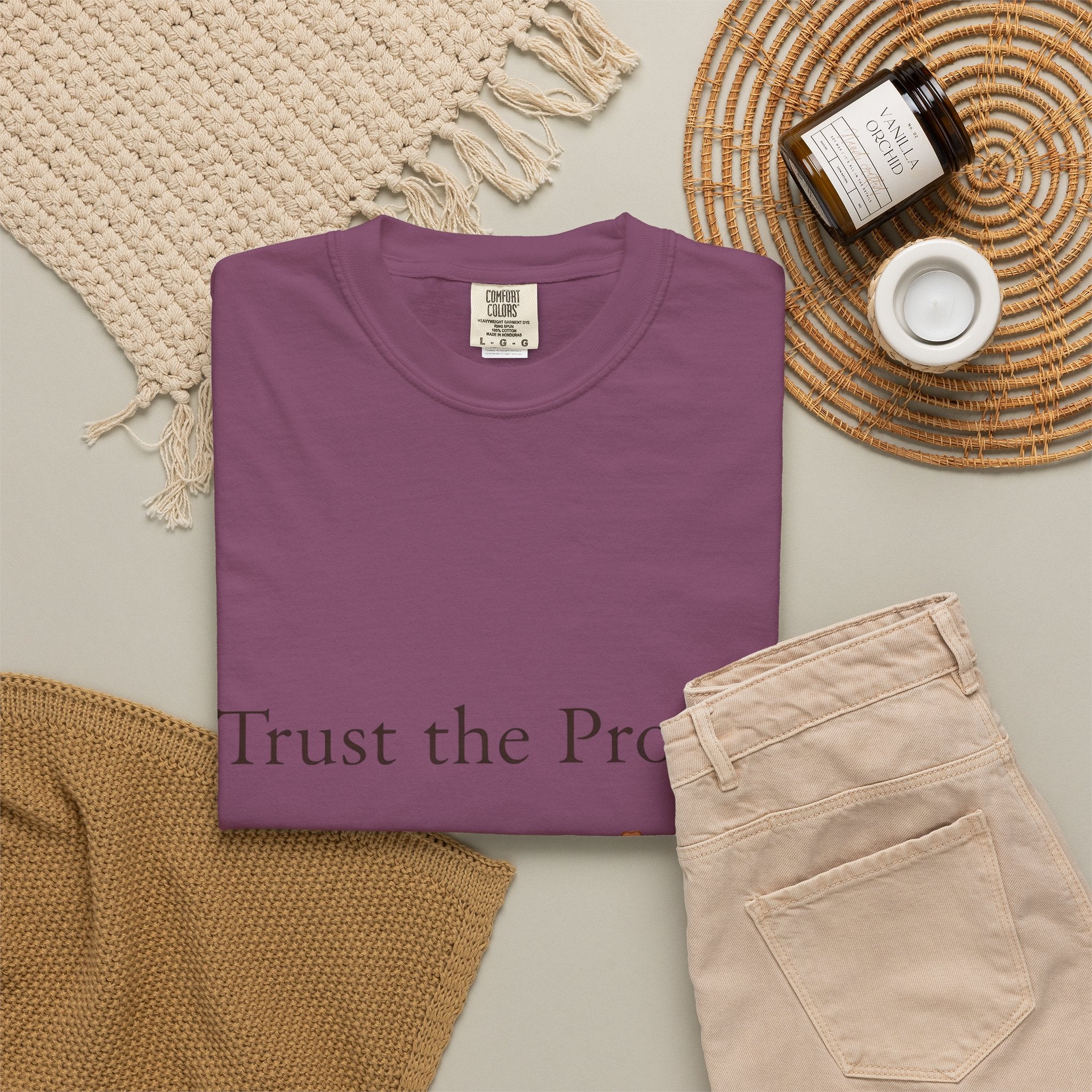 Trust the Process Floral T-Shirt — Growth Graphic Tee