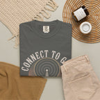 Connect to God T-Shirt — "The Password Is Prayer" Christian Faith Graphic Tee