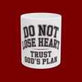 Ceramic Mug — "Fear Less, Pray More" Inspirational Sunrise Coffee Cup (11oz/15oz)