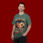 With God Every Hardship Brings Ease T-Shirt