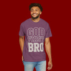God First Bro T-Shirt — Faith-Based Graphic Tee