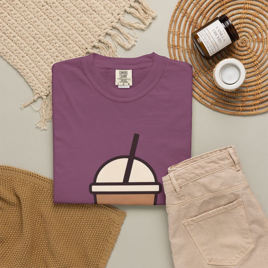 Positive Iced Coffee T-Shirt — Mind • Vibes • Life Graphic Tee