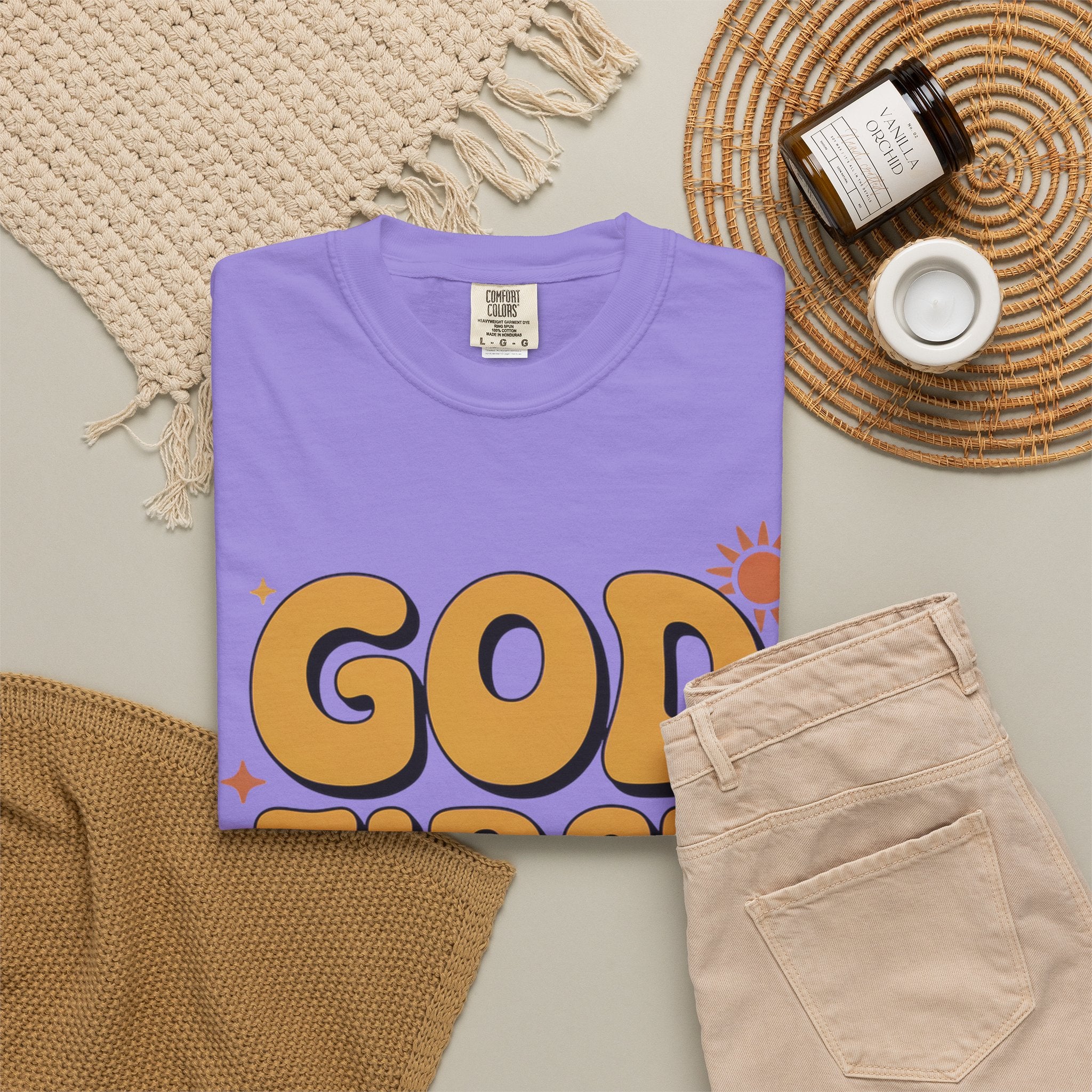 God First Bro T-Shirt — Retro Christian Faith Tee