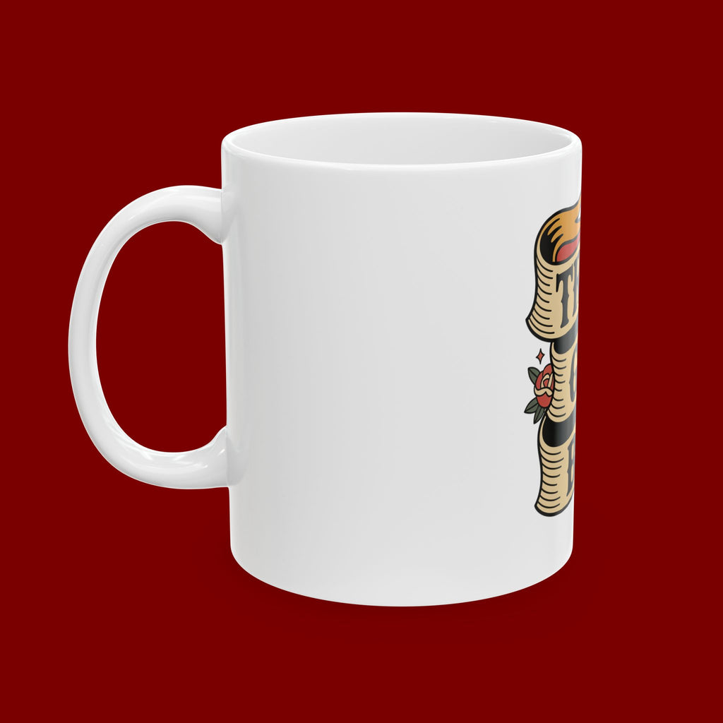 Trust God, Bro Ceramic Mug — Faith-Inspired Coffee Cup (11oz & 15oz)