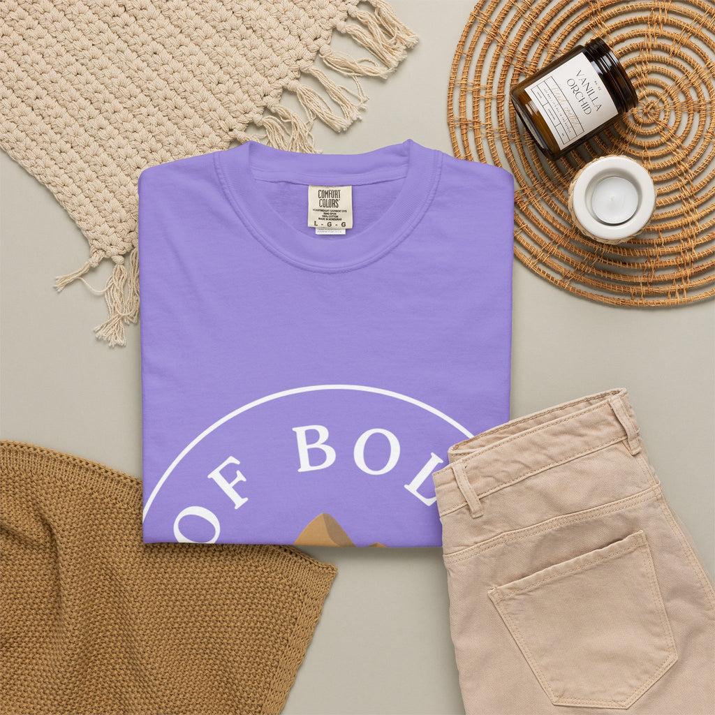 Of Bold Faith T-Shirt — Christian Mountain Faith Tee