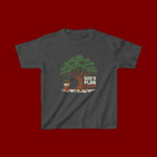Kids Tee — Cute Tree & Plant Pot Illustration (“Grow Big, Little One”)